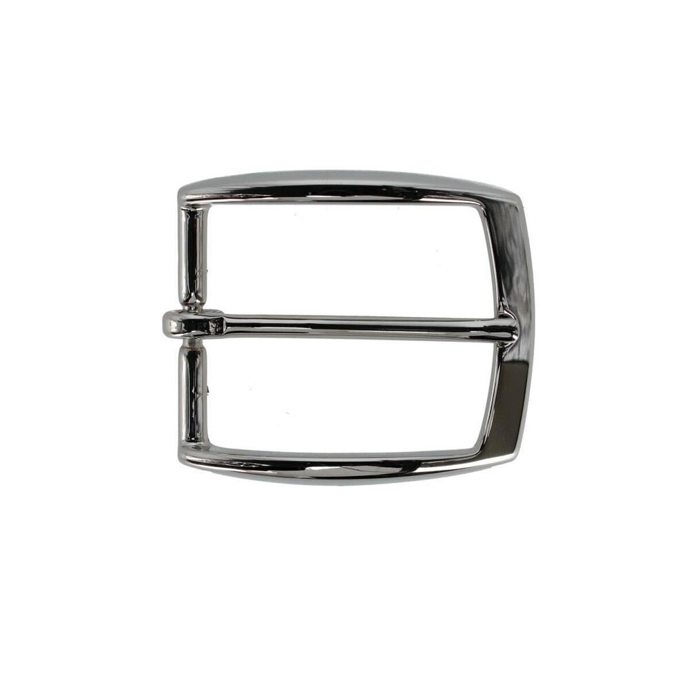 3347 35mm Italian Solid Brass Vaulted Style Harness Belt Buckle, Shiny